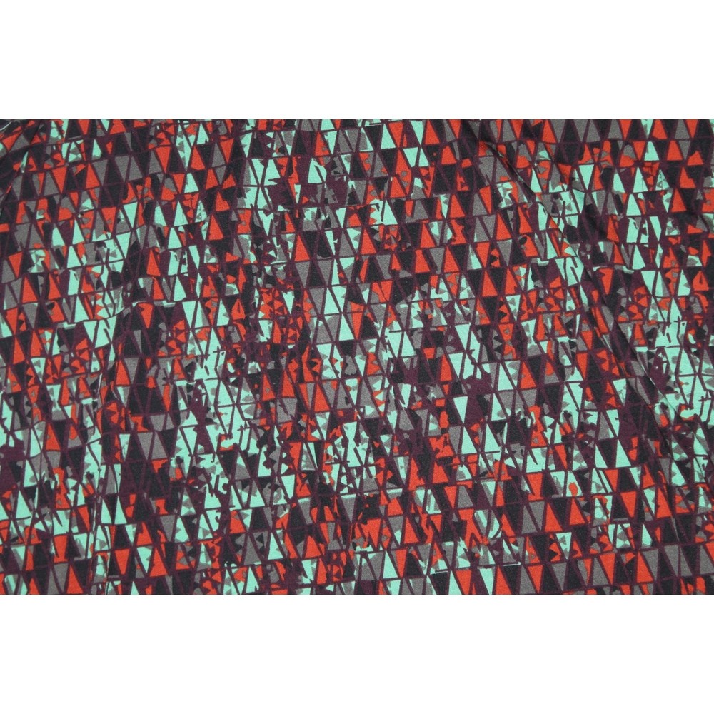 LulaRoe Size Medium Maxi Dress Geometric Design Flaired - Picture 2 of 5